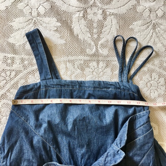 Artka asymmetric avant garde blue denim dress Med - Picture 2 of 16
